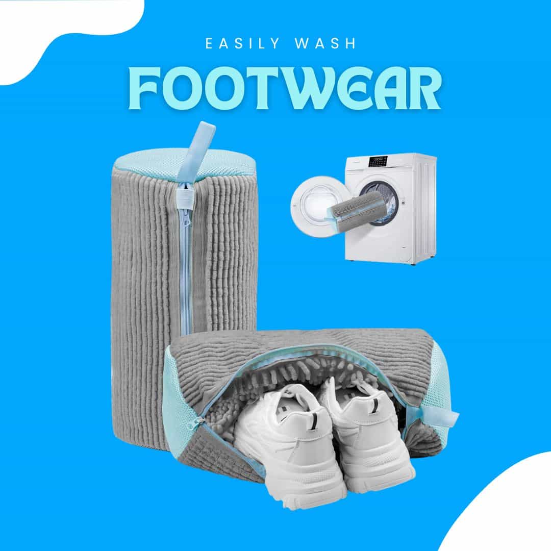 Wow Washing Shoe Washing Bag - All In One Laundry Bag